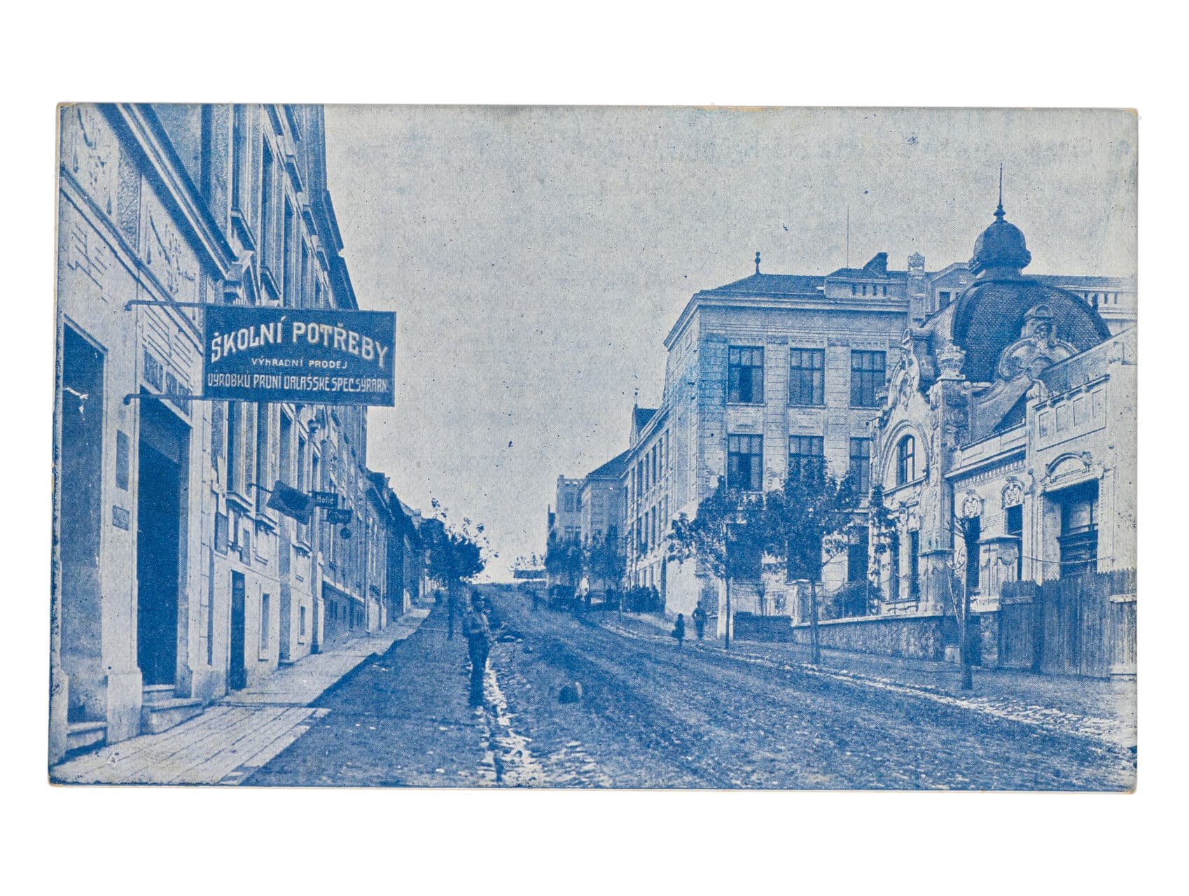 Brno - Žabovřesky - jednobar. pohlednice, nepoužitá, dobrá kvalita