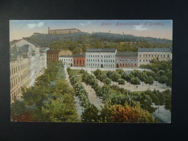 Brno - Obilní trh a Špilberk, neupotřebená