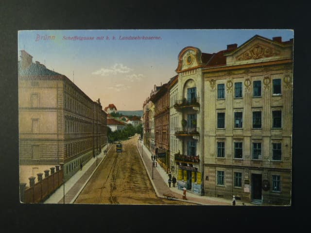 Brno - Úvoz, Scheffelgasse, neupotřebená