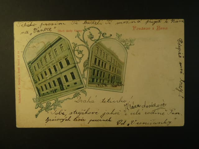 Brno - Jaselská ulice (Augustinergasse), Vesna, prošlá 1899