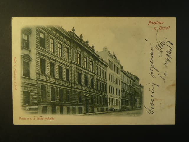 Brno - Jaselská ulice (Augustinergasse), Vesna, prošlá