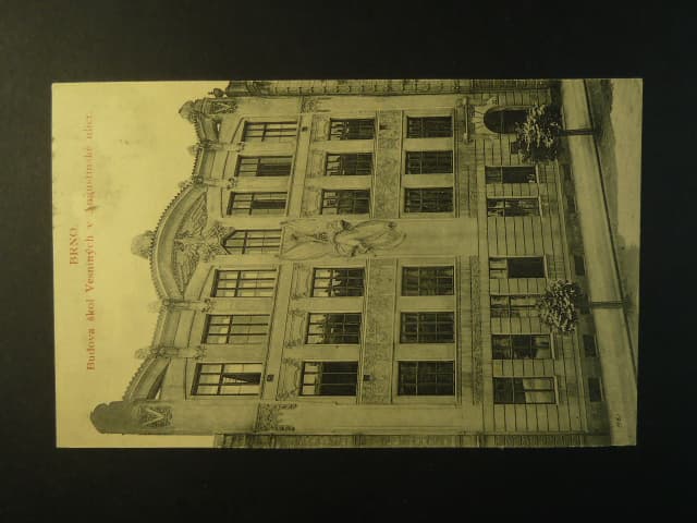 Brno - Jaselská ulice (Augustinergasse), Vesna, prošlá 1911