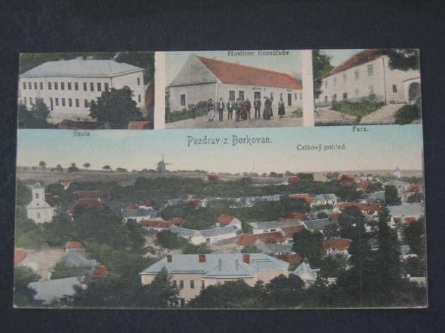 Borkovany, prošlá 1914