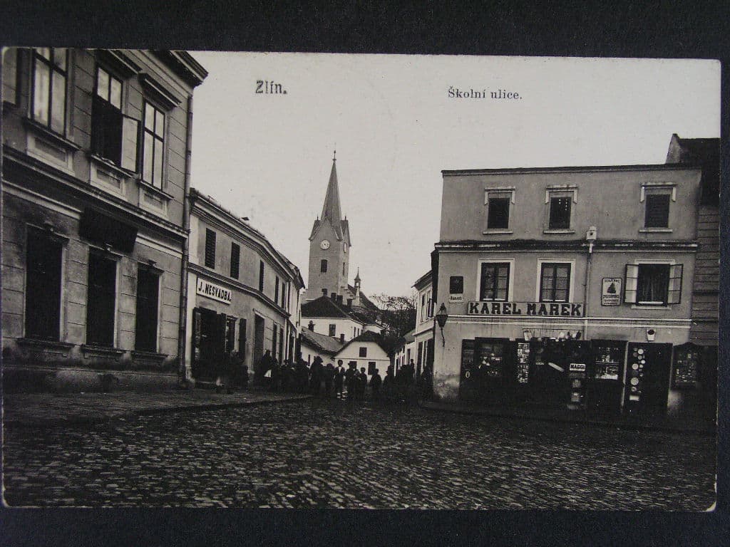 Zlín, prošlá 1908