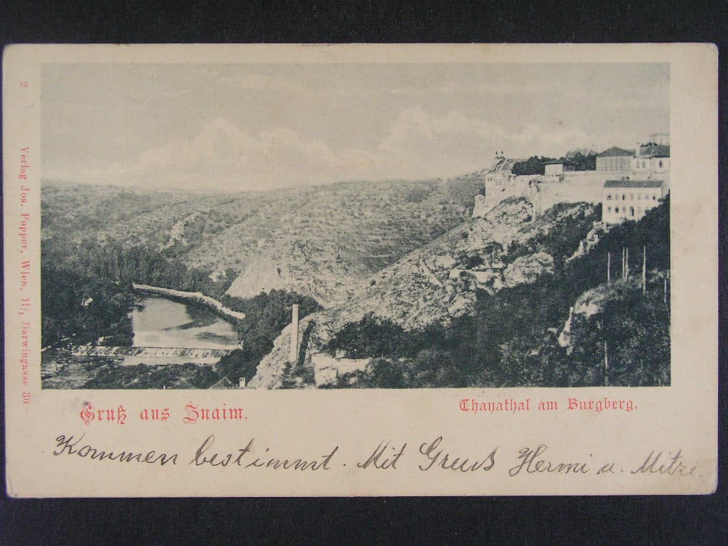 Znojmo, prošlá 1908