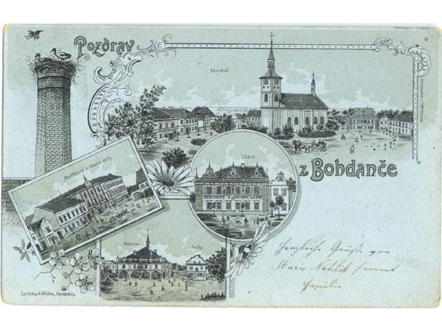 Bohdaneč okr. Pardubice, 1903