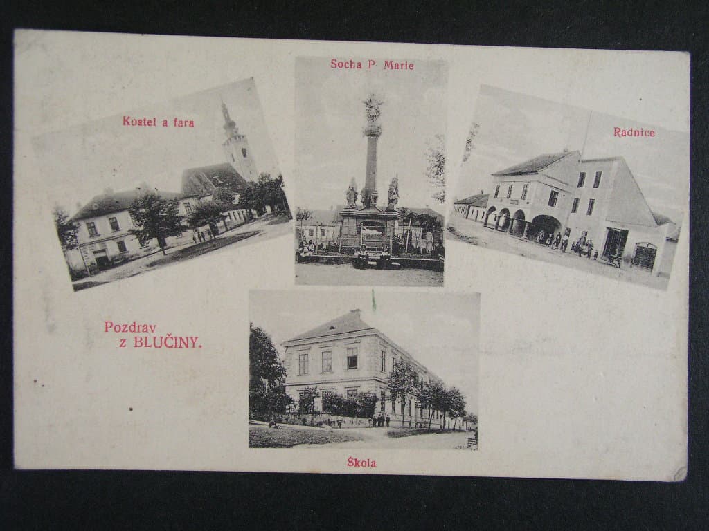 Blučina okr Brno venkov, prošlá