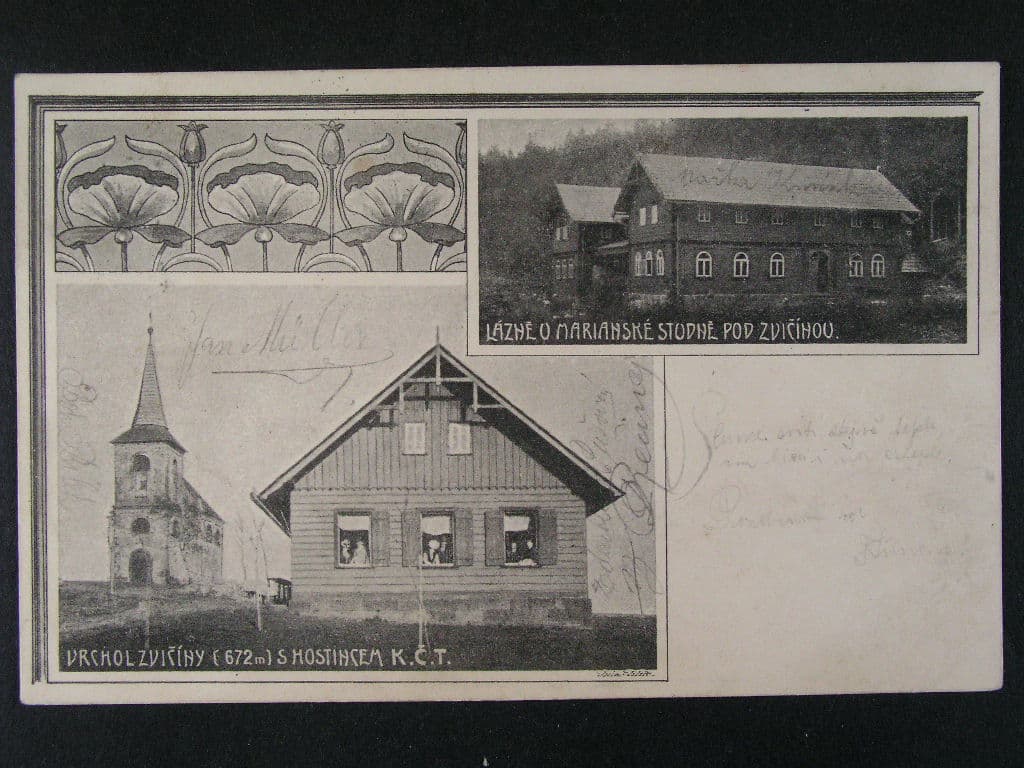Zvíčina okr. Trutnov, prošlá 1902