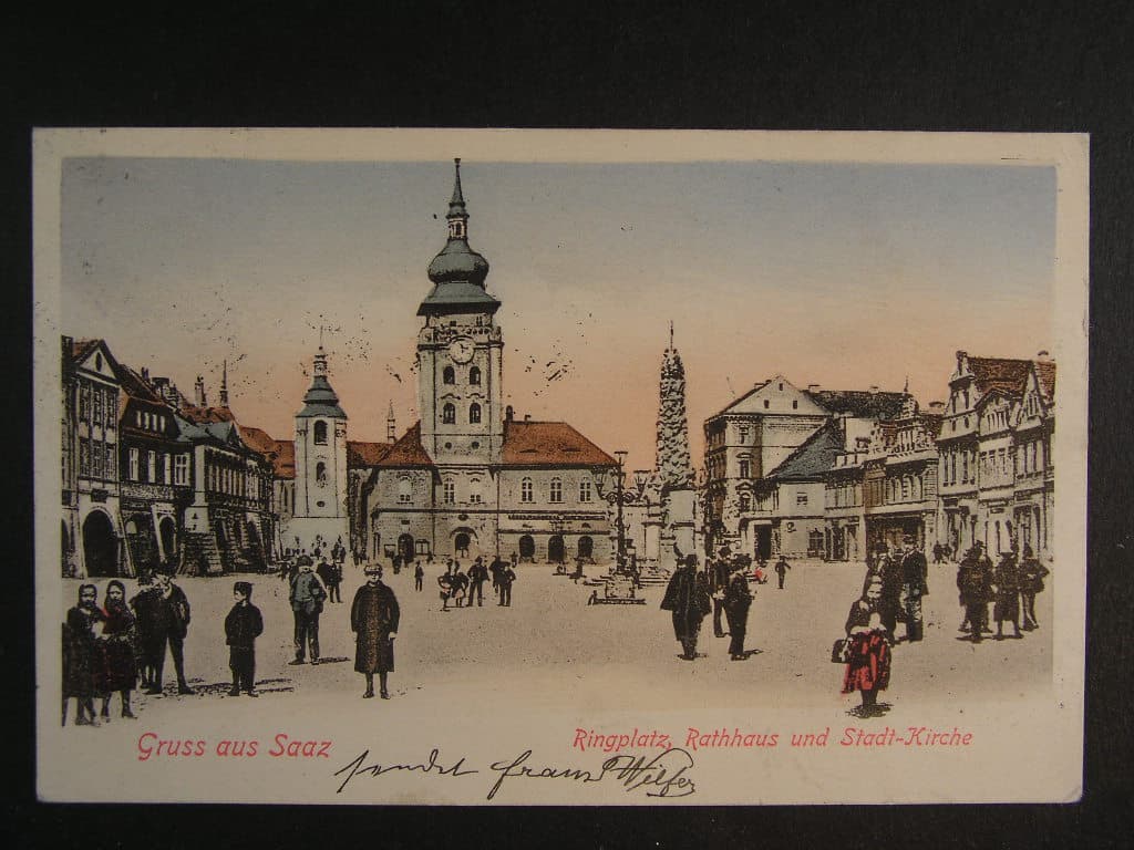 Žatec okr. Louny, prošlá 1901
