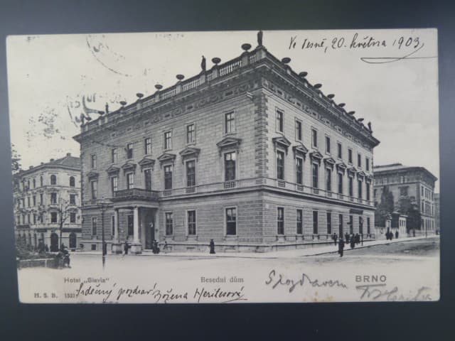 Brno, Besední dům, prošlá