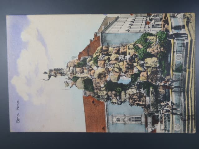 Brno Zelný Trh - Parnas, prošlá 1922