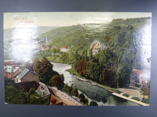 Brno, Kamenný mlýn., prošlá 1910