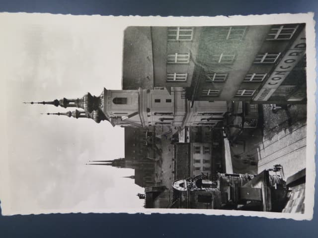 Brno, Dominikánské nám., prošlá 1947