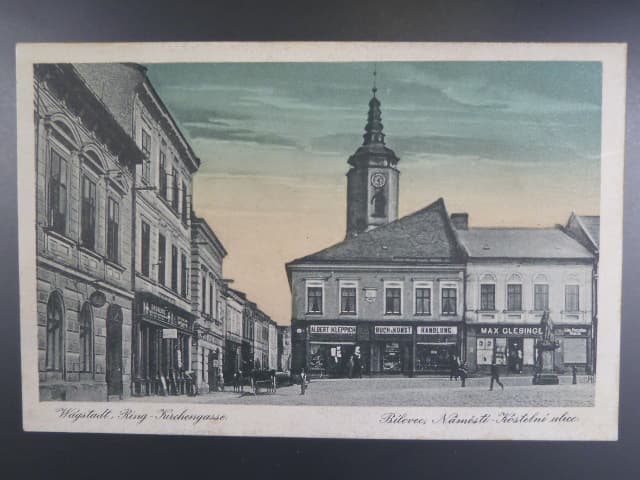 Bílovec náměstí, neprošlá