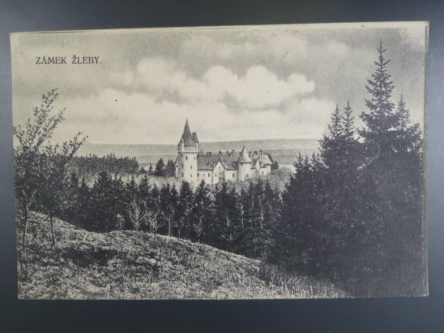 Žleby zámek, neprošlá