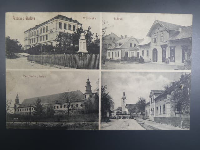 Bludov, prošlá 1927, stržená zn.