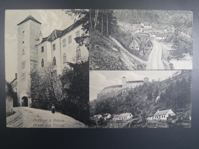 Bítov, prošlá 1910