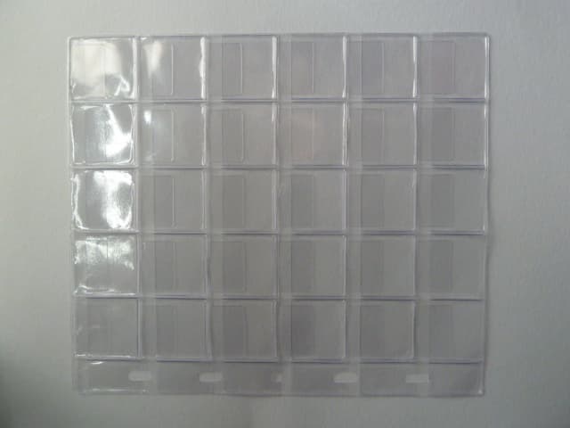 doplňkové listy 90 x 220 mm, s 30 ti okýnky 3 x 3,5 mm