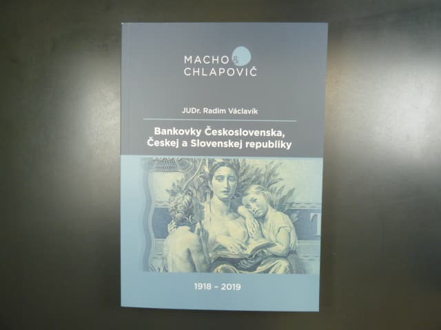 Papírová platidla Československa 1919 – 1993 České a Slovenské republiky 1993 – 2019, Radim Václavík, 288 stran v barvě, ocenění v eurech a v českých korunách