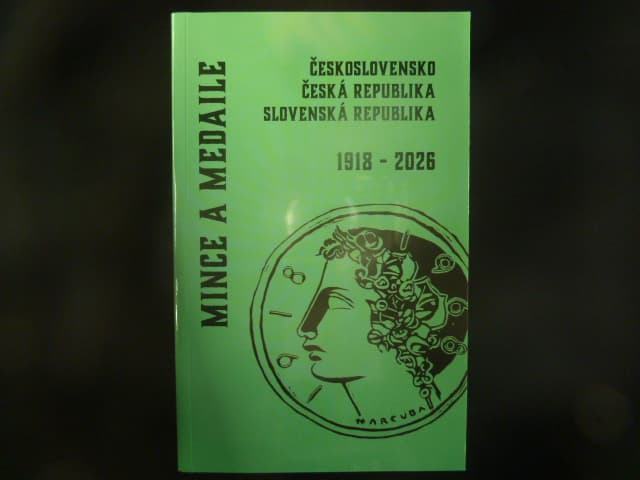 Aurea mince a medaile 1918-2026 - specializovaný katalog: Československo, ČR, SR