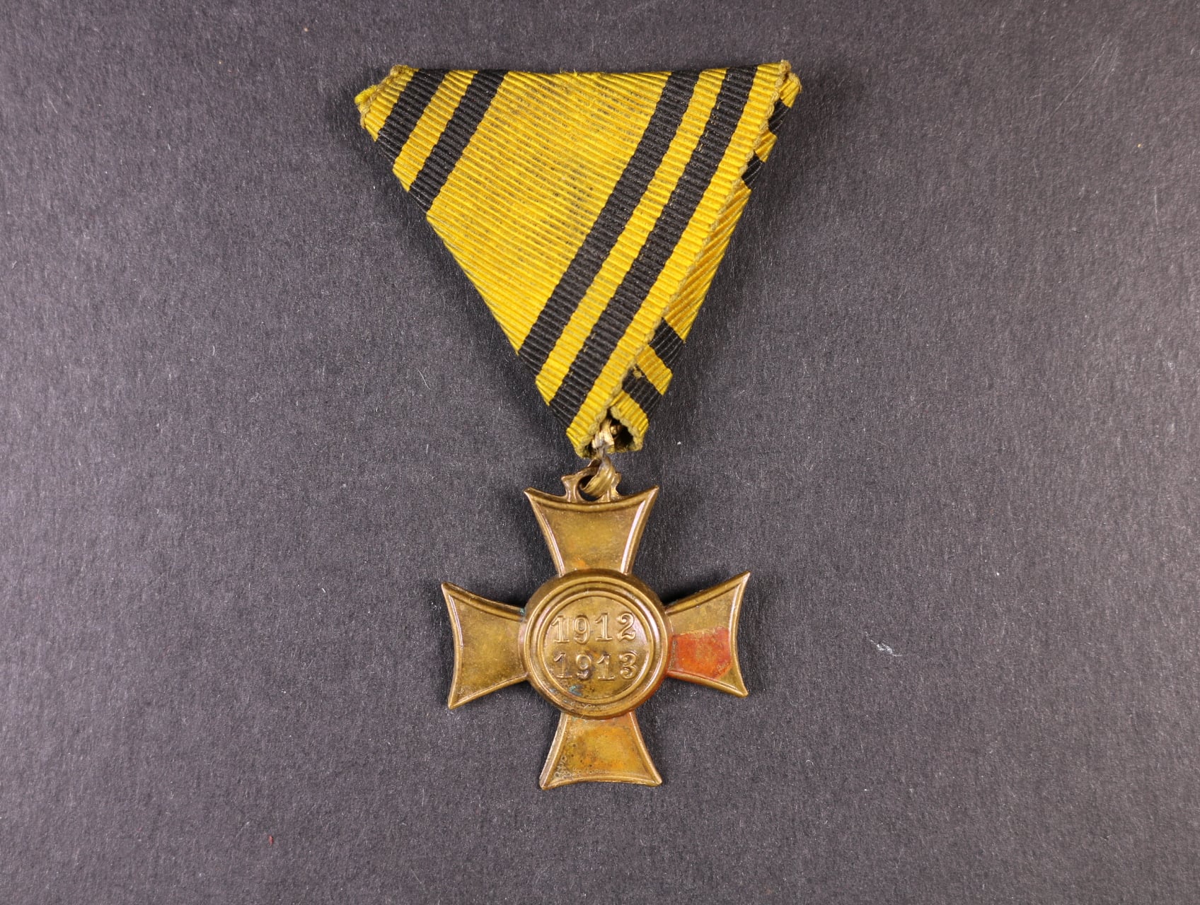 Mobilisační kříž 1912-13, původní stuha