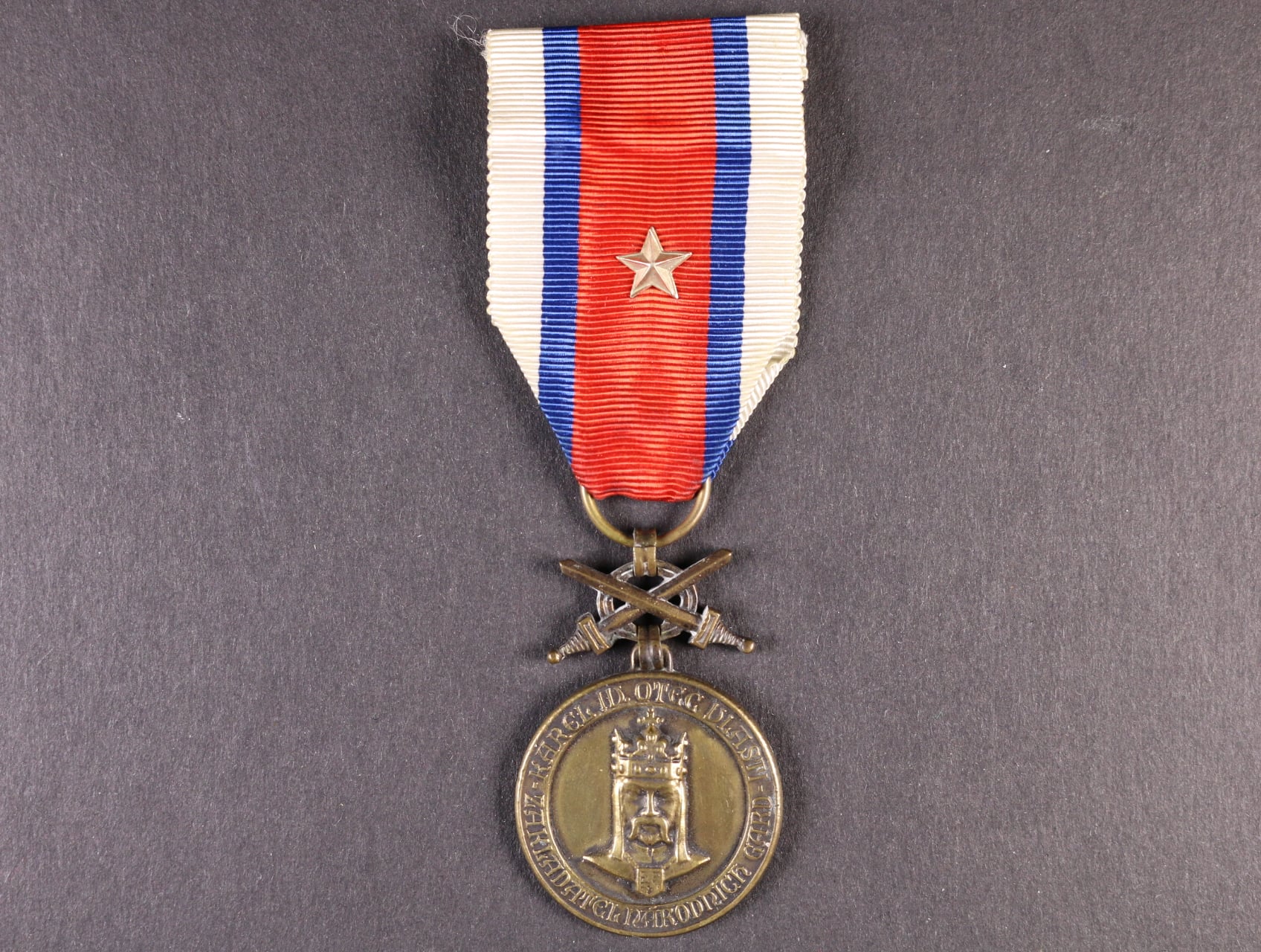 Bronzová medaile DOK za věrné služby 1918-1919