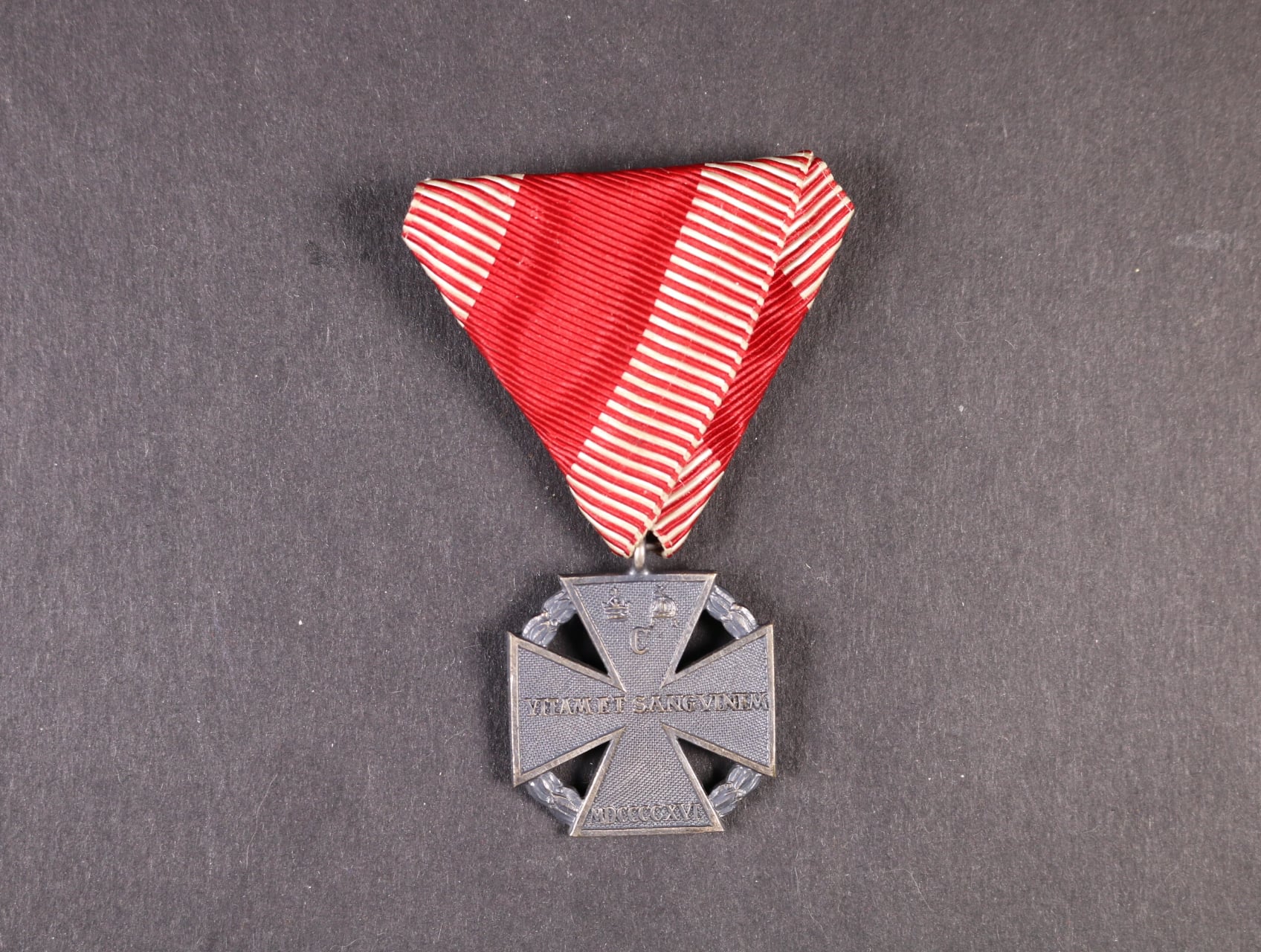 Karlův vojenský kříž, pozdější ražba, 1. republika, 3. říše, tombak