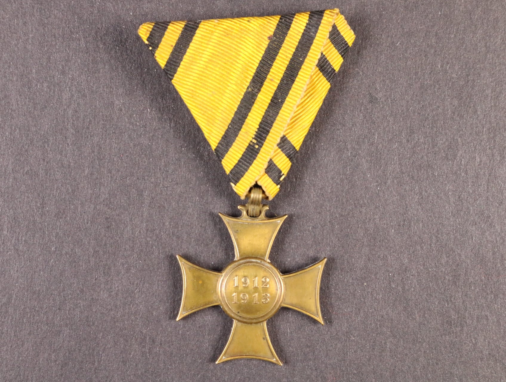 Mobilisační kříž 1912-13, původní stuha