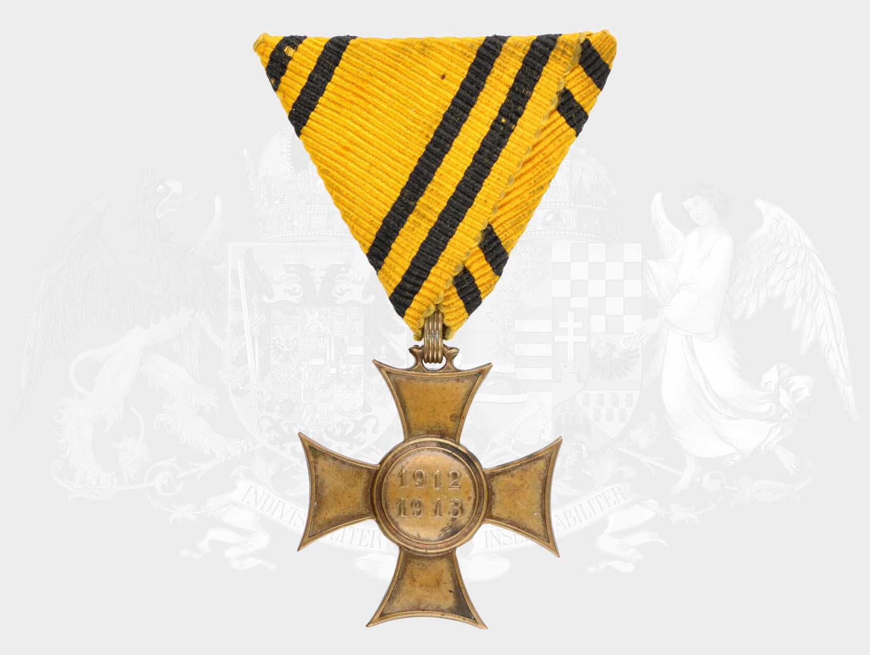 Mobilisační kříž 1912-13, původní stuha