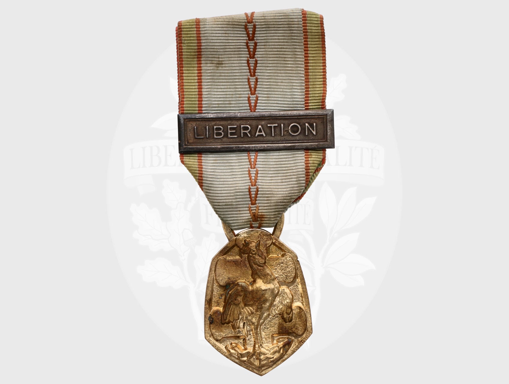 Pamětní medaile na 1939-1945 se štítkem LIBÉRATION