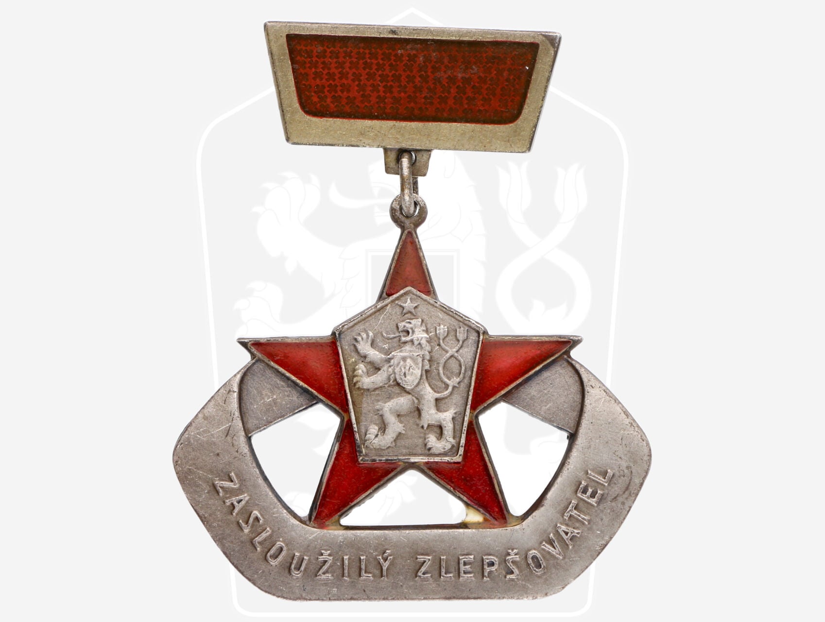 Čestný odznak ZASLOUŽILÝ ZLEPŠOVATEL stříbrný