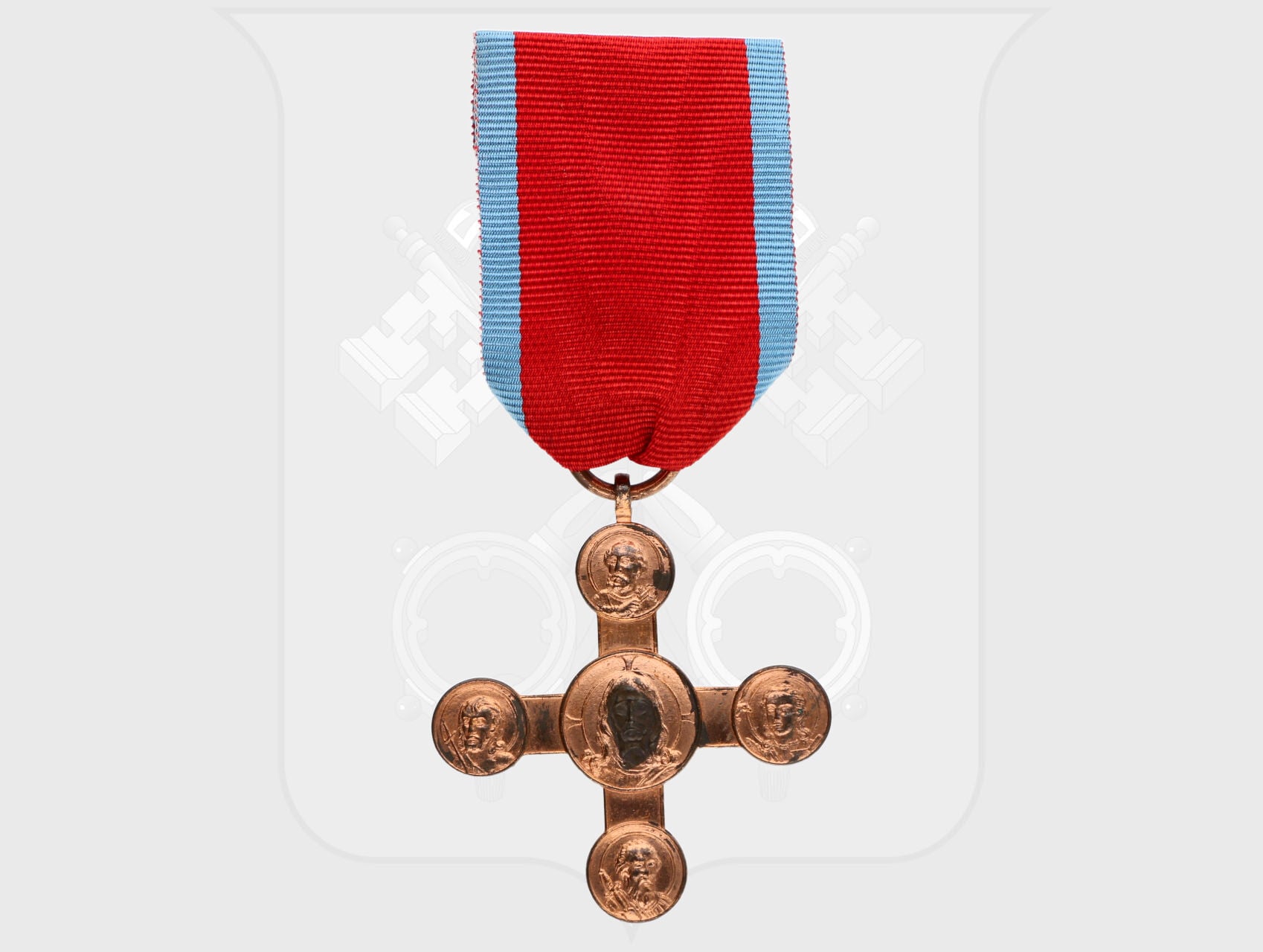 Lateránský Kříž, bronzový