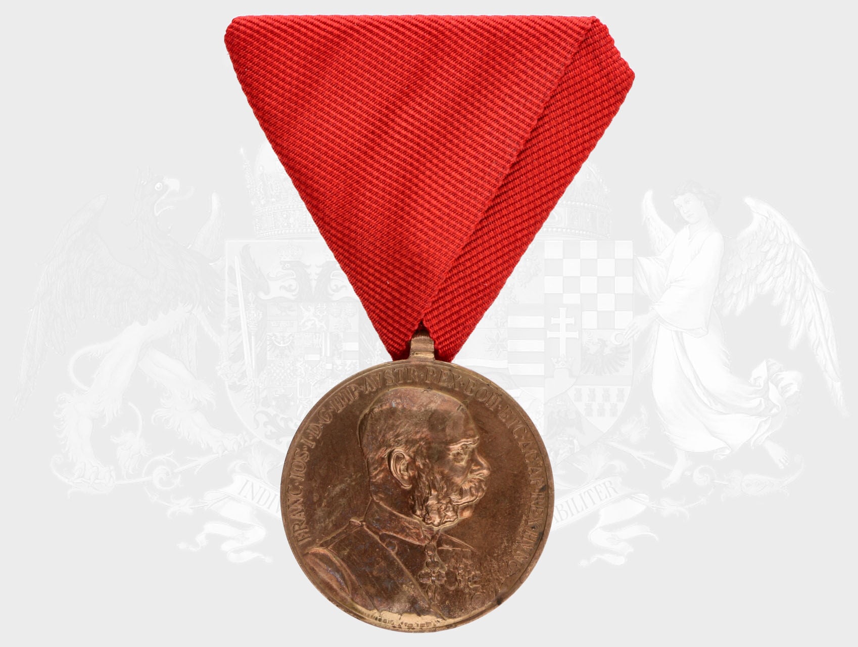 Vojenská jubilejní pam. medaile z r.1898, bronz
