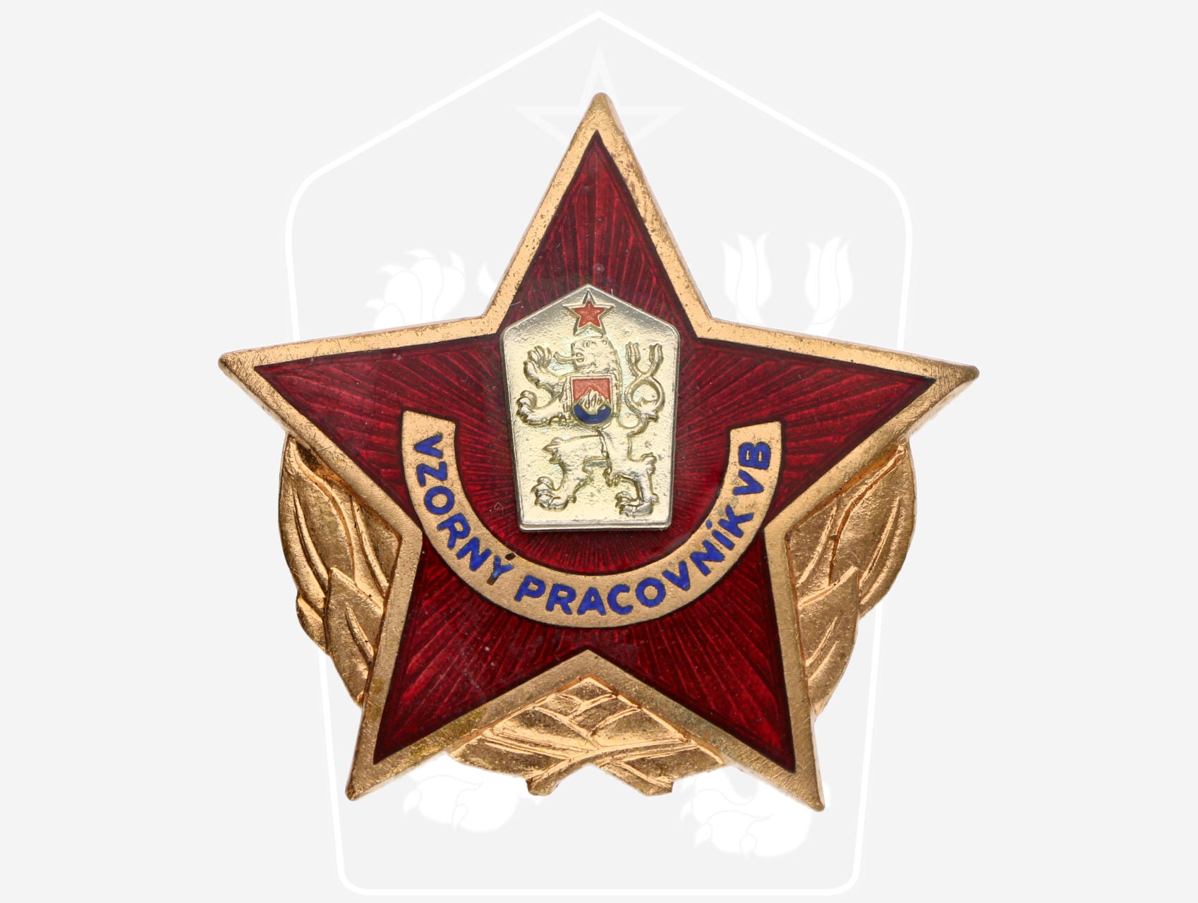 Odznak vzorný pracovníkVB č.3300 A