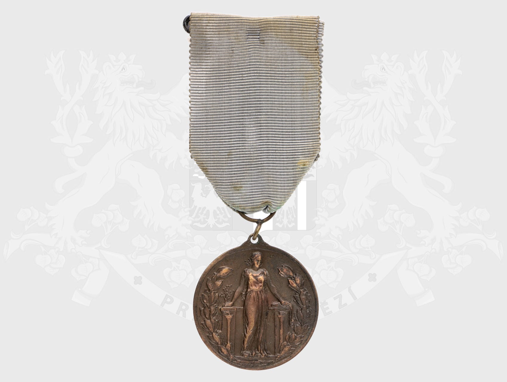 Pametni medaile FIDAC s letopočtem 1918 - 1919 bez podpisu medailera
