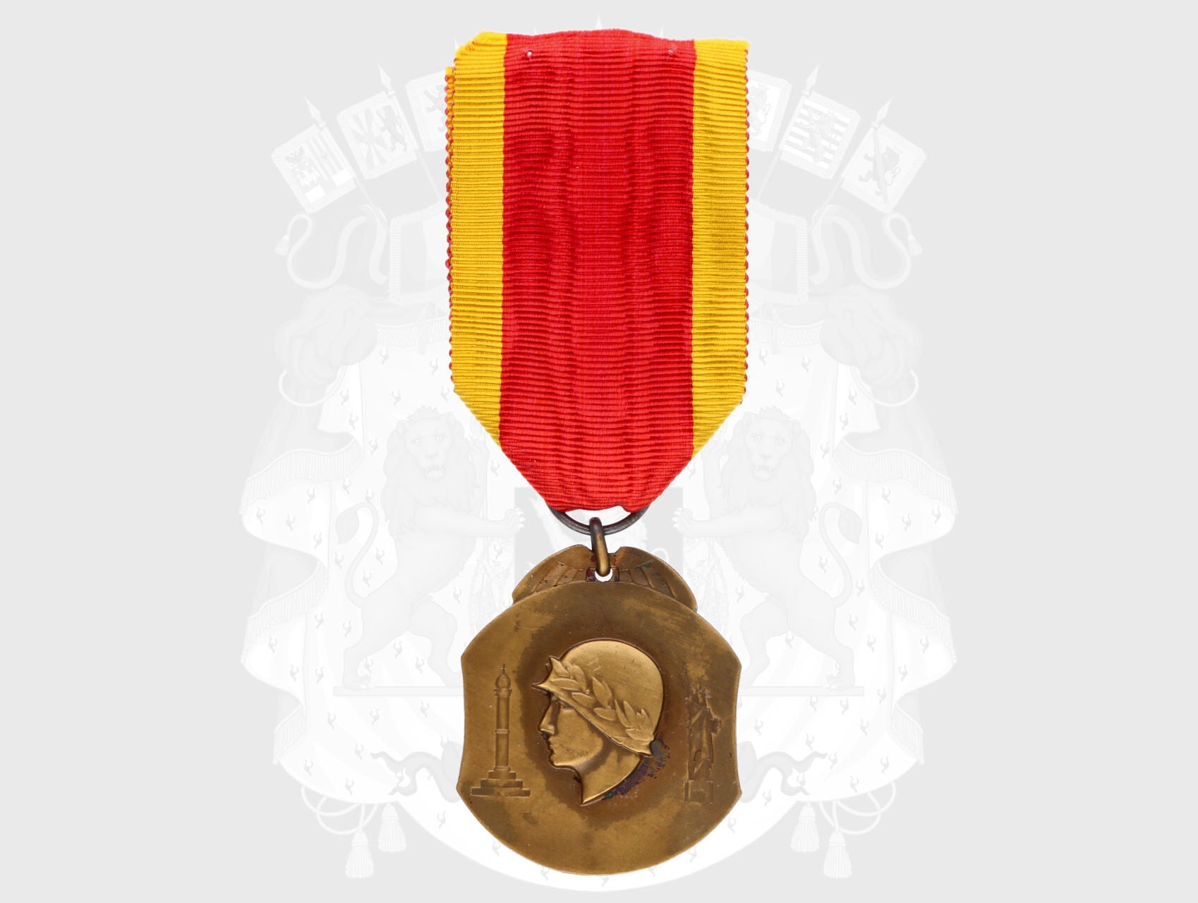 Medaile vděčnosti města Lutych 1940-1945