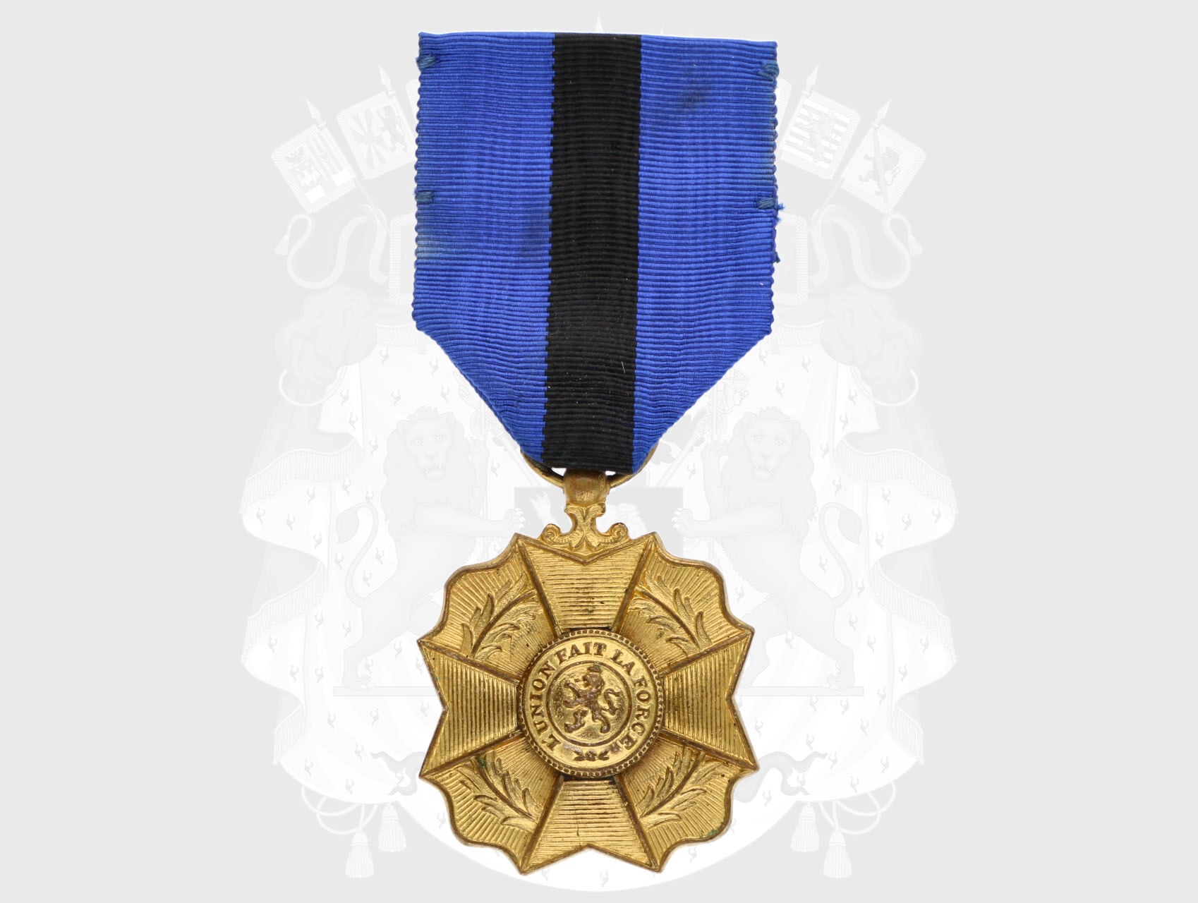 Zlatá medaile řádu Leopolda II.