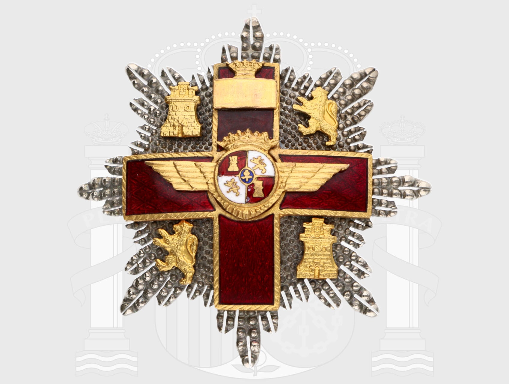 Řád za letecké zásluhy, hvězda II. třídy, VI. typ, 1936-1976