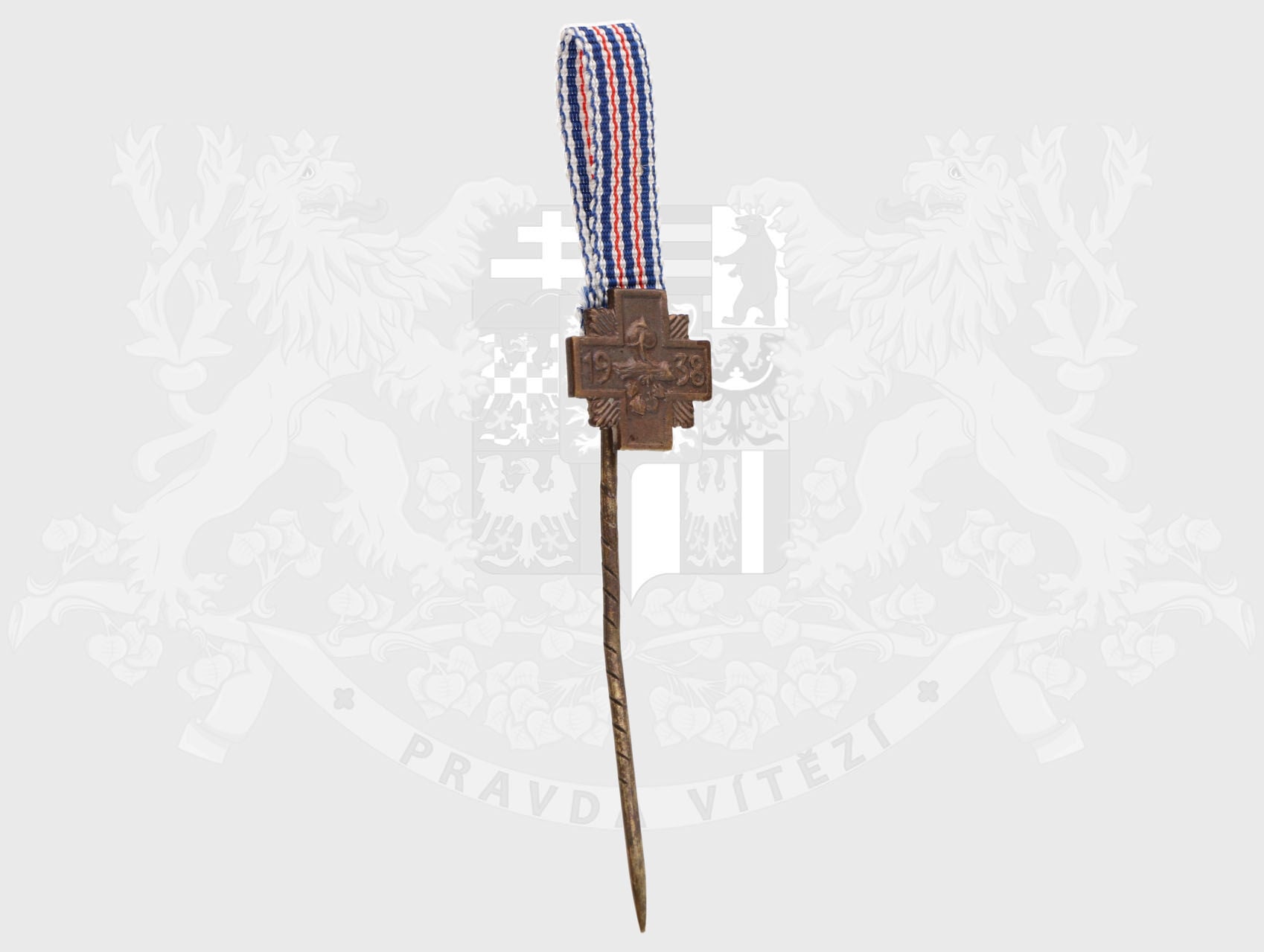 Miniatura Pamětního odznaku SNG - Kříž za věrné služby