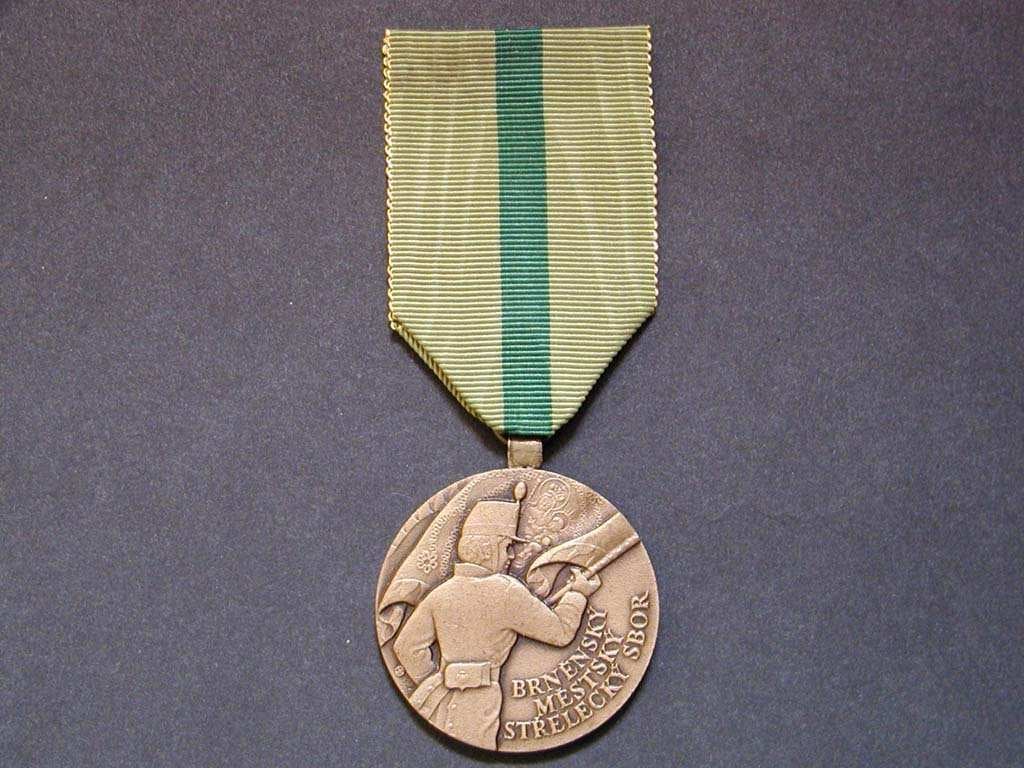 Pamětní medaile Brnensky strelecky mestsky sbor