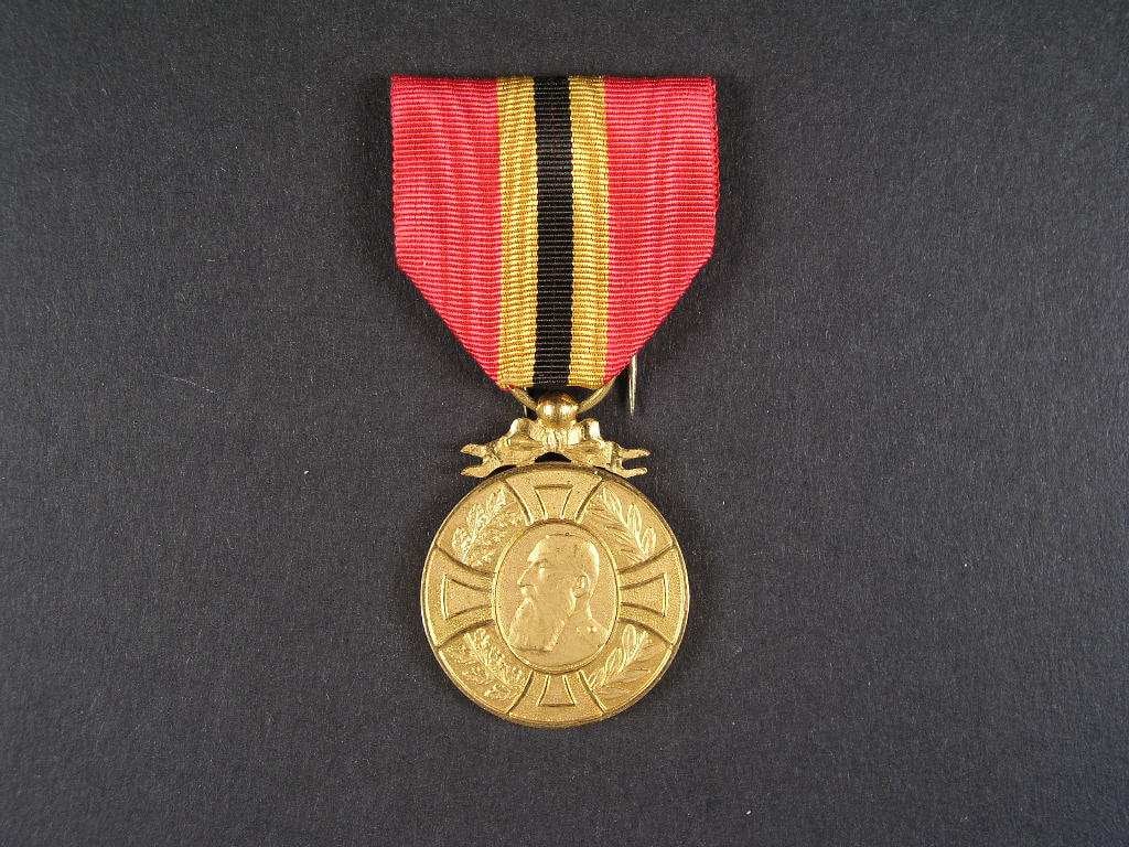 Pamětní medaile krále Leopolda II. 1865-1905