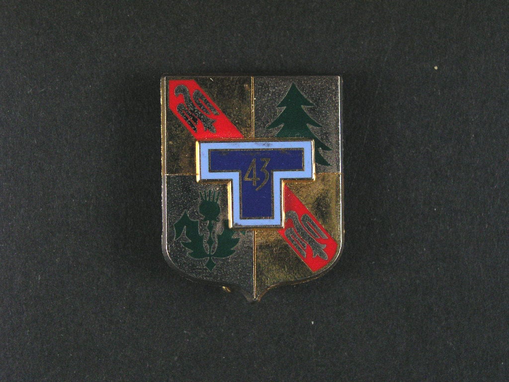 Odznak 43. pluku