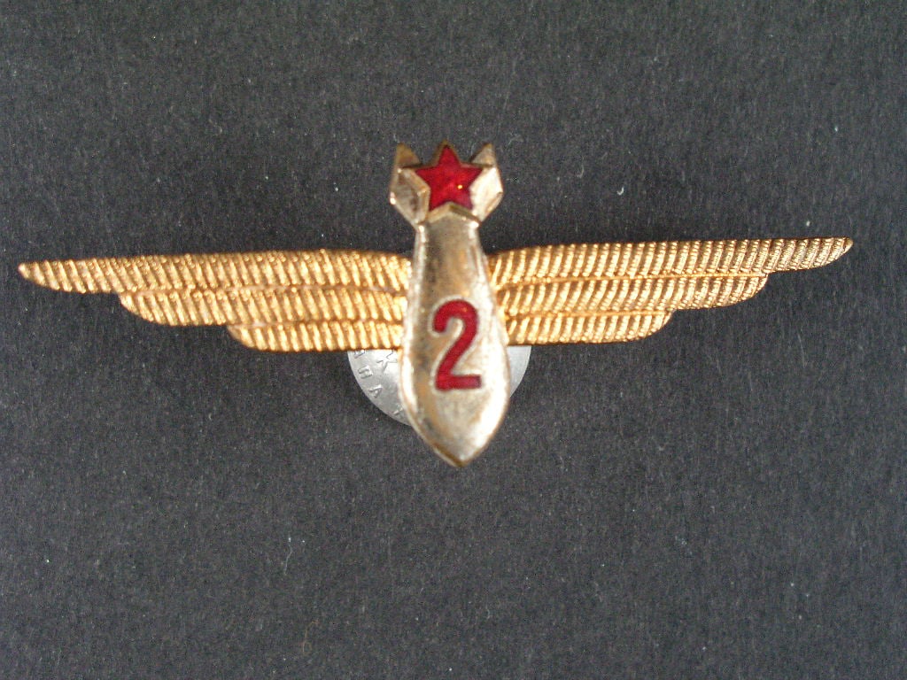 Odznak letovoda 2.tř. 1954-68. č.167