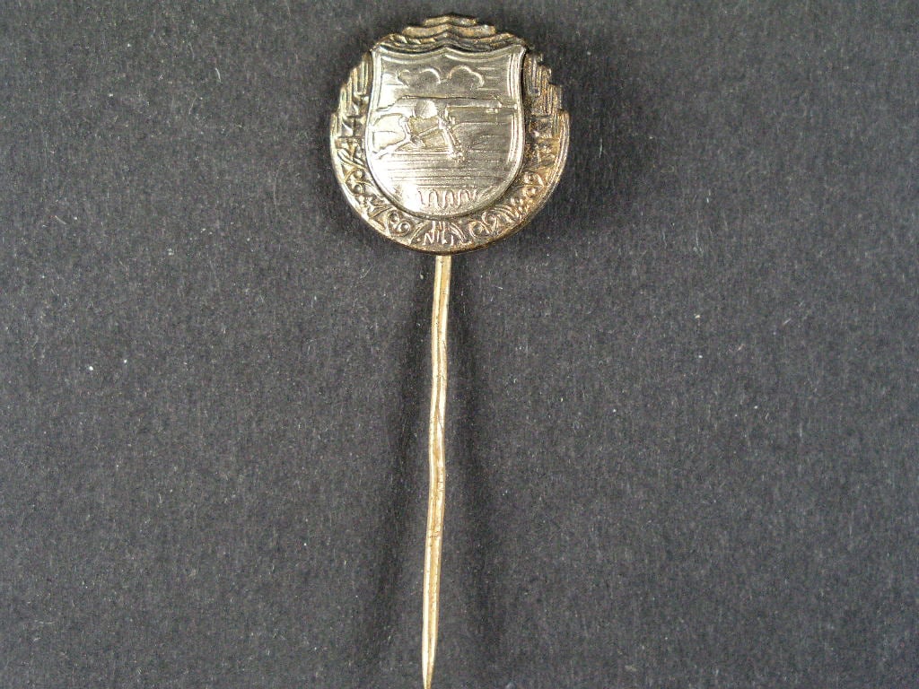 Miniatura odznaku pro střelce z těžkého kulometu 1. třídy