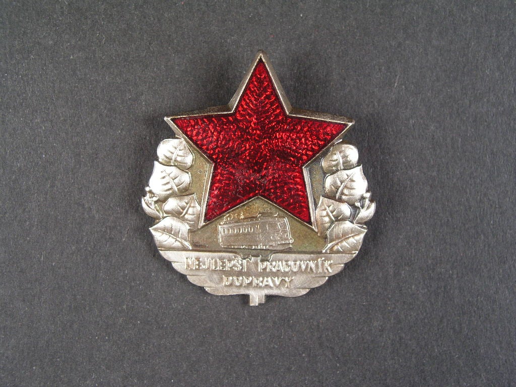 Odznak nejlepší pracovník dopravy č. 5601, druhý typ