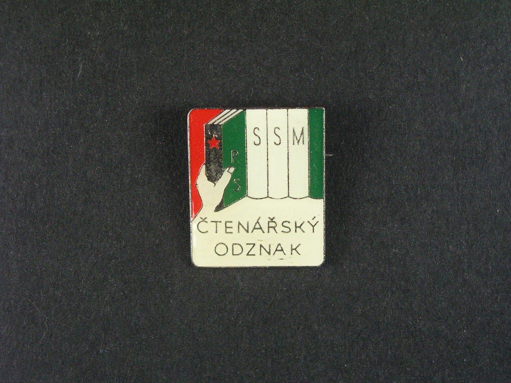 Čtenářský odznak PS SSM stříbrný