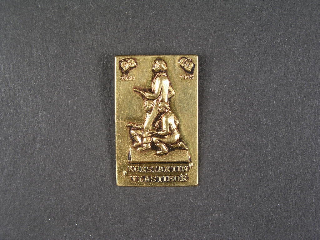 Odznak partyzánské skupiny Konstantin Vlastiboř