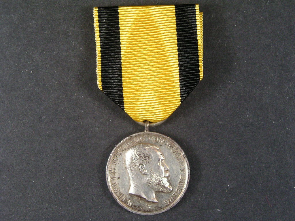 Stříbrná vojenská záslužná medaile, Wilhelm II.