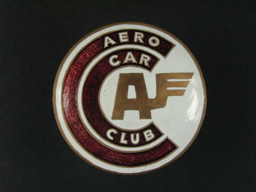 Odznak na chladič AERO CAR CLUB