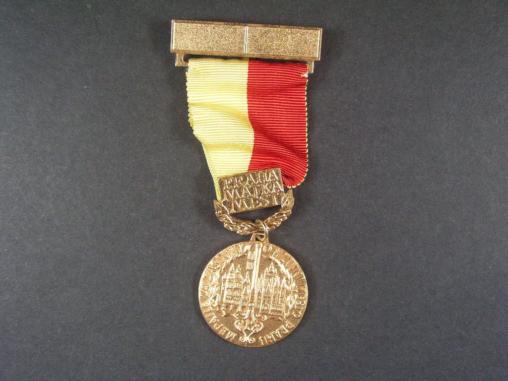 Medaile za zásluhy o hl. m. Prahu